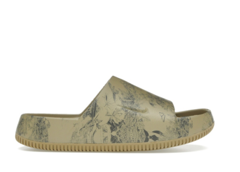 Nike Calm Slide Parachute Beige Anthracite (HQ1125-201) beige