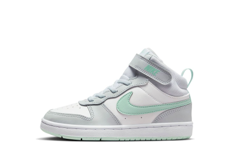 Nike Court Borough Mid 2 Pure Platinum Mint Foam PS (CD7783-011) bunt