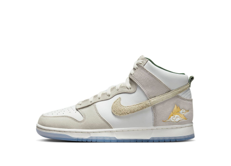 Nike Dunk High Premium San Francisco Chinatown Gold Mountain (FD0776 100) weiss