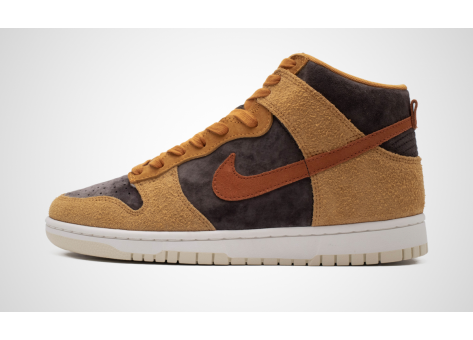 Nike Dunk High Retro Dark PRM Russet Premium (DD1401 200) braun