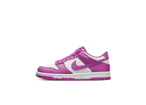 Nike Dunk Low Active Fuchsia GS (FJ0704 100) weiss