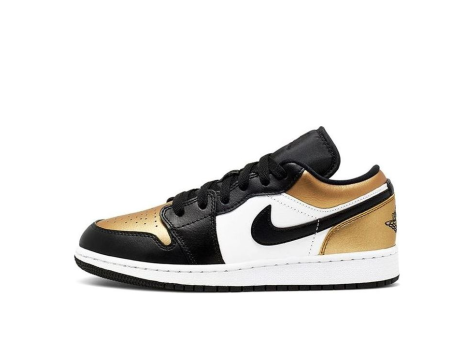 Jordan 1 Low Gold Toe GS (CQ9487-700) bunt