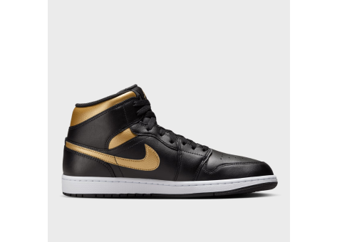 Schwarz goldene jordans online