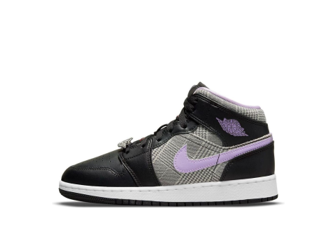 Jordan 1 Mid SE Houndstooth GS (DC7226-015) bunt