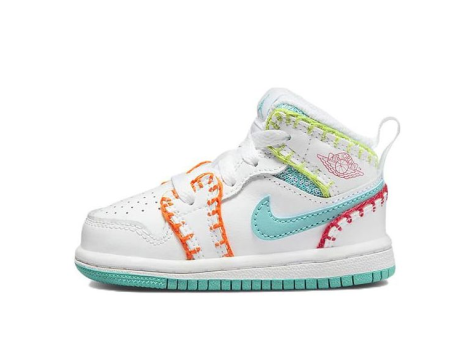 Jordan 1 Mid SE Washed Teal Rush TD (DM6220-100) weiss