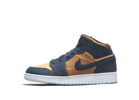 Jordan 1 Mid SE Desert Ochre Obsidian GS (BQ6931-401) bunt