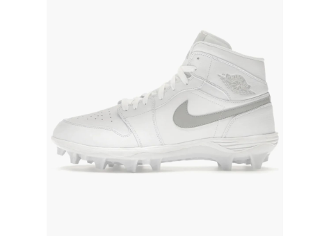 Jordan 1 Mid TD Cleat Grey Fog (FJ6805 101) weiss