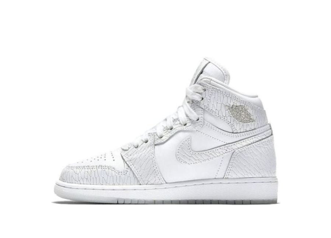 Jordan 1 Retro High Premium GS Platinum Pure (832596-100) weiss