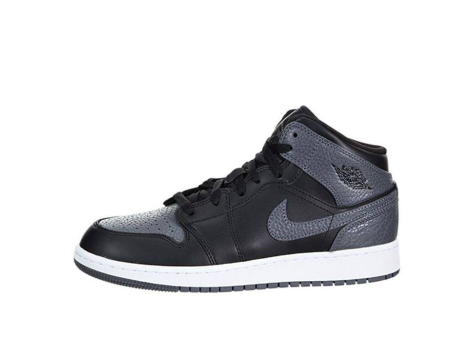 Jordan 1 Retro Mid GS Dark Grey (554725-041) bunt
