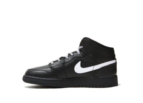 Jordan 1 Mid Speckle GS (554725-049) schwarz