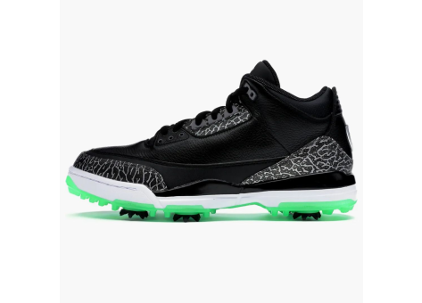 Jordan 3 Retro Golf Green Glow (AJ3783 001) schwarz