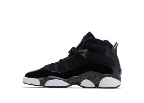 Jordan 6 Rings Metallic Gold GS (323419-007) schwarz