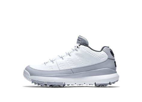 Jordan 9 Retro Golf Cleat Wolf Grey (833798 103) weiss