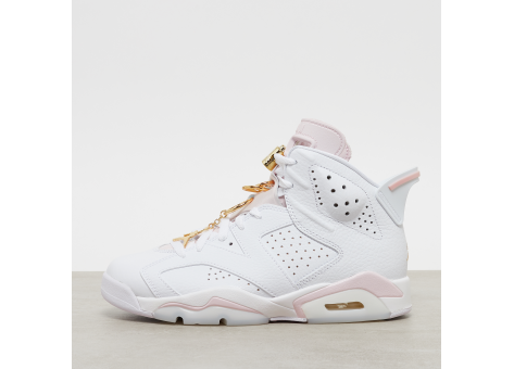 Jordan 6 Retro Air Gold Wmns Hoops (DH9696-100) weiss