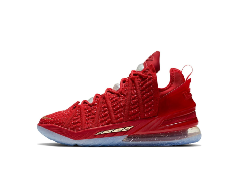 Nike LeBron 18 X Mas In LA (DB8148-601) rot