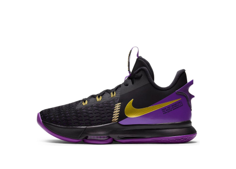 Nike LeBron Witness 5 EP Lakers (CQ9381-001) schwarz