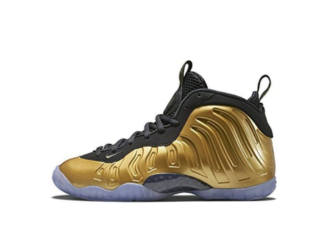 Nike Little Posite One Metallic Gold GS Air Foamposite (644791-700) bunt