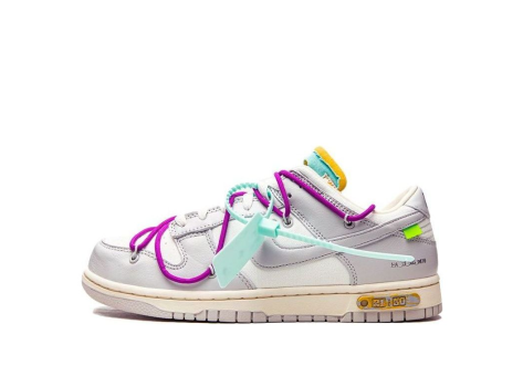 Nike Off x Dunk Low 21 Lot (DM1602-100) weiss