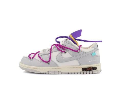 Nike Off x Dunk Low Lot 28 (DM1602-111) weiss