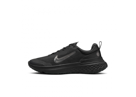 nike react miler triple black