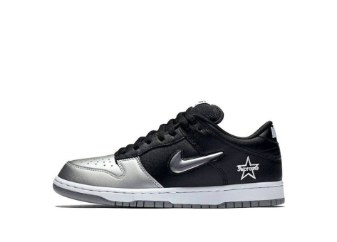 Nike Supreme x Dunk SB Low QS Silver Jewel Swoosh (CK3480-001) bunt