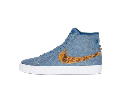 Nike Supreme x Zoom Blazer Mid QS SB (DX8421 400) blau