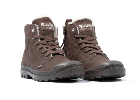 Palladium Pampa Hi Zip Wl Dark Cocoa (95982-249-M) braun