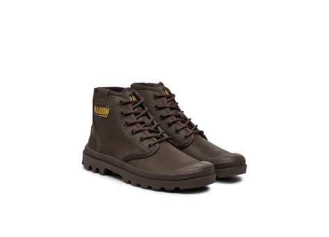 Palladium Pampa Hi Coated Dark Cocoa (74375-249-M) braun