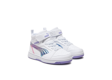 PUMA Rebound V6 Mid Bouncy Sky AC Ps (398726/001) weiss