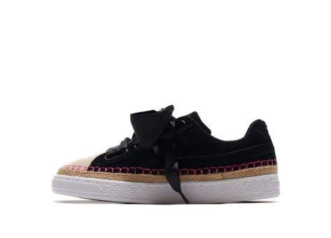 PUMA Suede Heart Sneakerdrille Ribbon (369237-01) schwarz