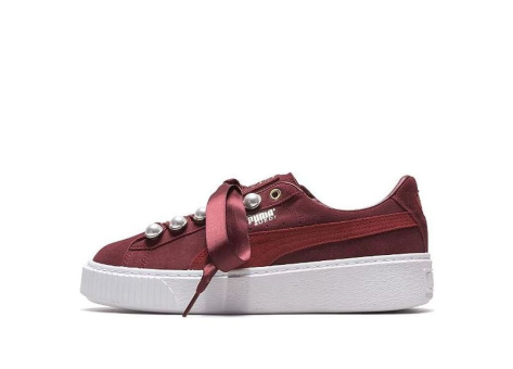 PUMA Suede Platform Bling (366688-03) rot