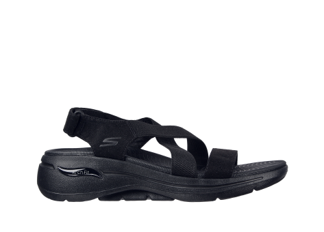 SKECHERS Go Walk Arch Fit Treasured Sandalen (140257-BBK) schwarz