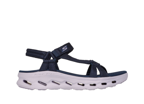 SKECHERS GO WALK Glide Step 2.0 Sandal Rowen (141262-NVLV) blau