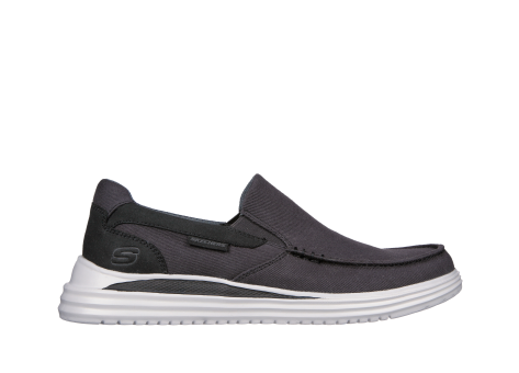 SKECHERS Proven Suttner (204785-BLK) grau