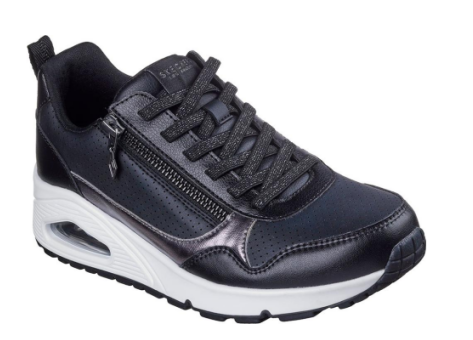 SKECHERS Uno Metallic Sliders e (177873_BLK) schwarz