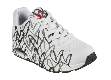 Skechers Uno Spread The Love (155507;WBGY) weiss