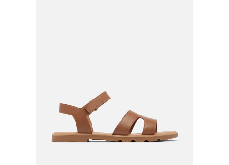 Sorel Ella III Ankle Strap Flache (2076821242) braun