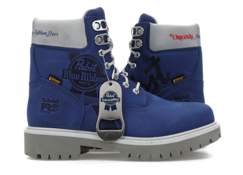 Timberland Pabst Ribbon 6 Soft Toe Work Boot (TB0A6413-ES2) blau
