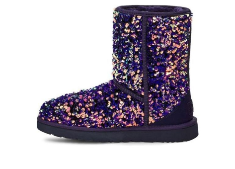 UGG Classic Short Stellar Sequin Snow (1112514-MDL) lila