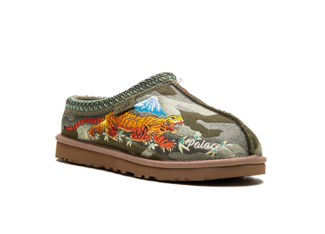 UGG Tasman x Palace Slipper Olive Burnt Camo bunt 1172070-GRNC