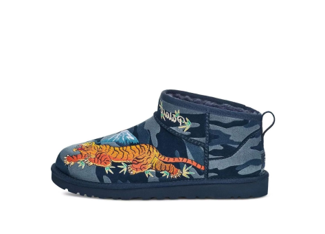 UGG Classic Ultra Mini Boot Navy Camo Palace (1172071-BCM) blau
