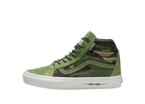 Vans DEFCON x Sk8 Hi Notchback Pro Jungle (VN000OK4KUZ) grün