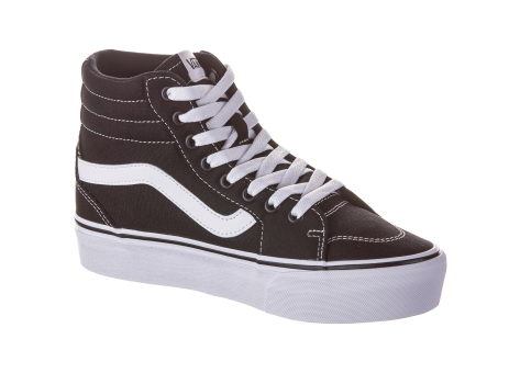 Vans platform outlet grey