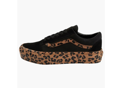 Vans Old Skool Platform Leopard (VN0A3B3UTKI) schwarz