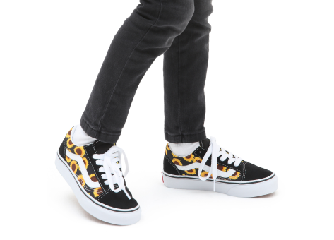 Vans old hotsell skool platform yellow