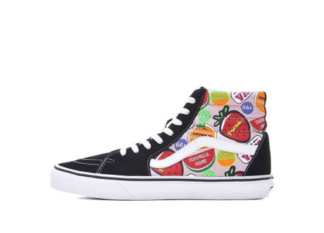 Vans SK8 HI BlackWhite Strawberry (VN0A32QG4UC) bunt
