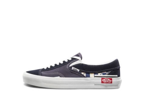 Vans Slip On CAP Checkboard Navy (VN0A3WM5TLI) schwarz