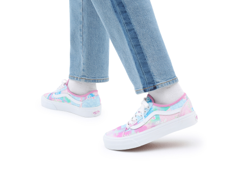 Vans rosas outlet pastel old skool