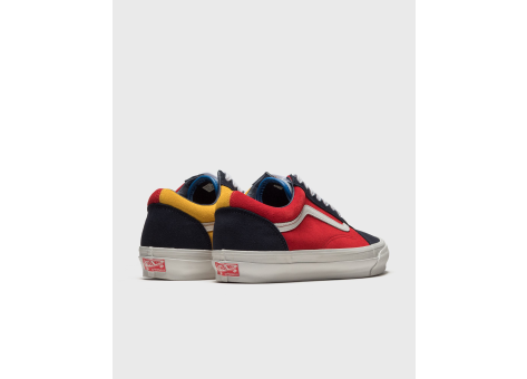 Vans old skool shop red blue yellow