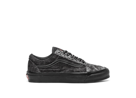 Vans Raised By Wolves x OG Old Skool LX Acid Wash Denim Jim Goldberg (VN0A4P3X00U) schwarz